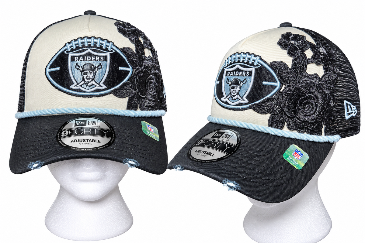 Custom Raiders NFL Hats