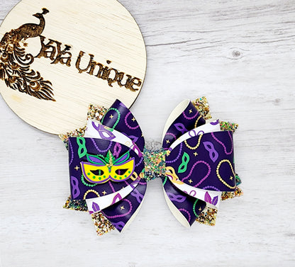 Mardi Gras Bow