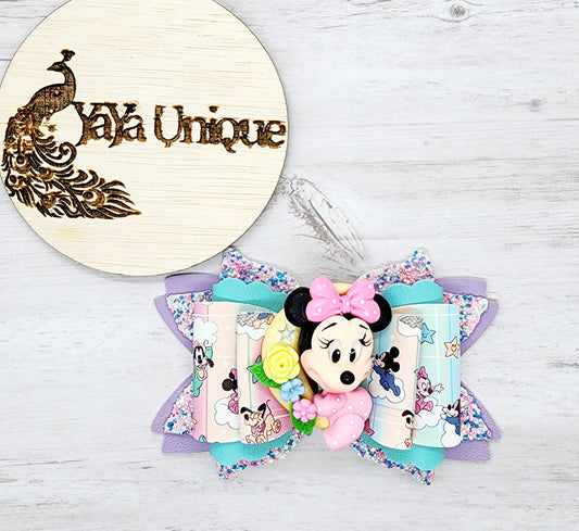 baby Minnie mouse hair bow