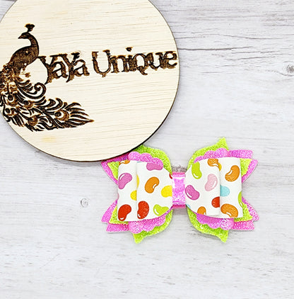 Easter Jellybean Hair Bow