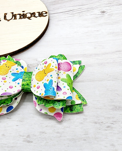 Easter Peeps Hair Bow