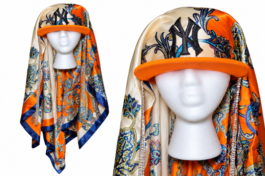 Custom Satin Scarf Hat
